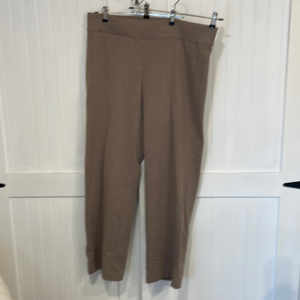 Land’s End casual pants light brown/taupe size L (14-16) w/ waistline pocket